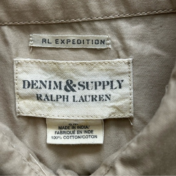 Denim & Supply Ralph Lauren Long Sleeve Button Down Utility Shirt - Picture 5 of 8